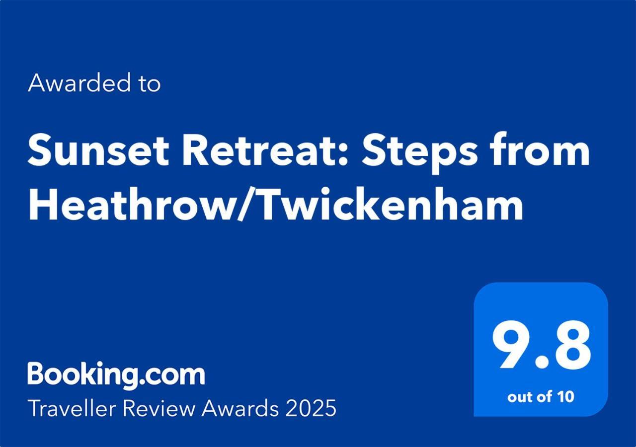 豪士罗Sunset Retreat: Steps From Heathrow/Twickenham公寓 外观 照片